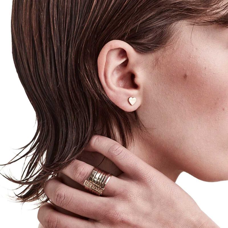 Stolen Girlfriends Club Stolen Heart Earrings image number 1